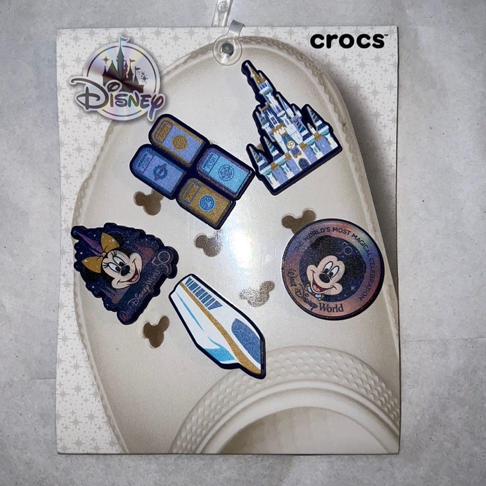 Walt Disney World 50th Anniversary Jibbitz Set by Crocs